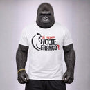 Camiseta 100% Algodão Meme Gorila - Já Treinou Hoje Frango?