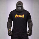Camiseta 100% Algodão Meme Gorila - Chama no Shape (Fogo)