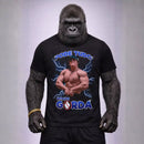 Camiseta 100% Algodão Meme Gorila - Proibido Gorda (Meme Cbum)