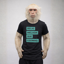 Camiseta 100% Algodão Meme Albinao - Beijo Melhor que Cozinho