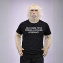 Camiseta 100% Algodão Meme Albinão - Estou de Atestado.