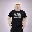 Camiseta 100% Algodão Meme Albinão - Eu Sou Famoso No Serasa