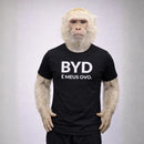 Camiseta 100% Algodão Meme Albinao - BYD é Meus Ovo