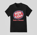 Camiseta 100% Algodão Meme Albinão - Bom De Cama