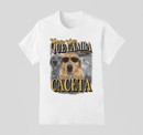 Camiseta 100% Algodão Meme Albinão - Cada Cão Que Lamba Sua Própria Caceta